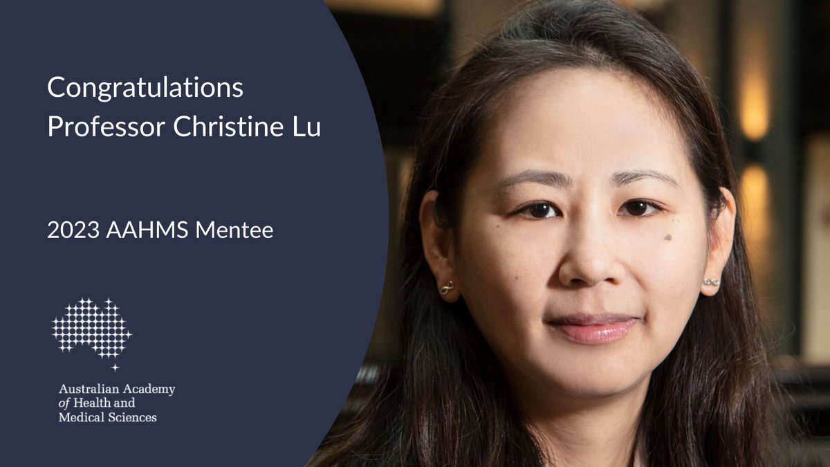 Australian Academy of Health and Medical Sciences (@aahms_health) on Twitter photo “I look forward to working with an external mentor who is a senior researcher & leader in the sector & who would be able to provide strategic advice & holistic perspectives for career development & leadership.” Prof Christine Lu <a href="/ChrisLuPhD/">Christine Lu</a>, <a href="/Sydney_Uni/">University of Sydney</a> <a href="/syd_health/">Sydney Health</a> <a href="/KollingINST/">Kolling Institute</a> “I look forward to working with an external mentor who is a senior researcher & leader in the sector & who would be able to provide strategic advice & holistic perspectives for career development & leadership.” Prof Christine Lu <a href="/ChrisLuPhD/">Christine Lu</a>, <a href="/Sydney_Uni/">University of Sydney</a> <a href="/syd_health/">Sydney Health</a> <a href="/KollingINST/">Kolling Institute</a>