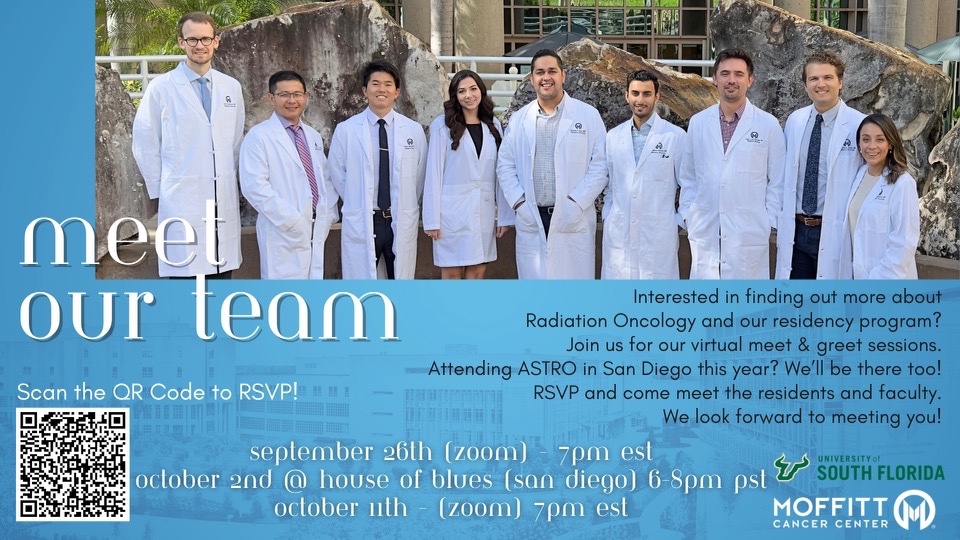 Are you a medical student attending <a href="/ASTRO_org/">ASTRO</a>? Reminder that you are invited to come hang out with us at our reception at House of Blues from 6-8pm on 10/2! We would love to meet you and tell you what makes our department special!

#ASTRO #RadOnc #MedStudentTwitter