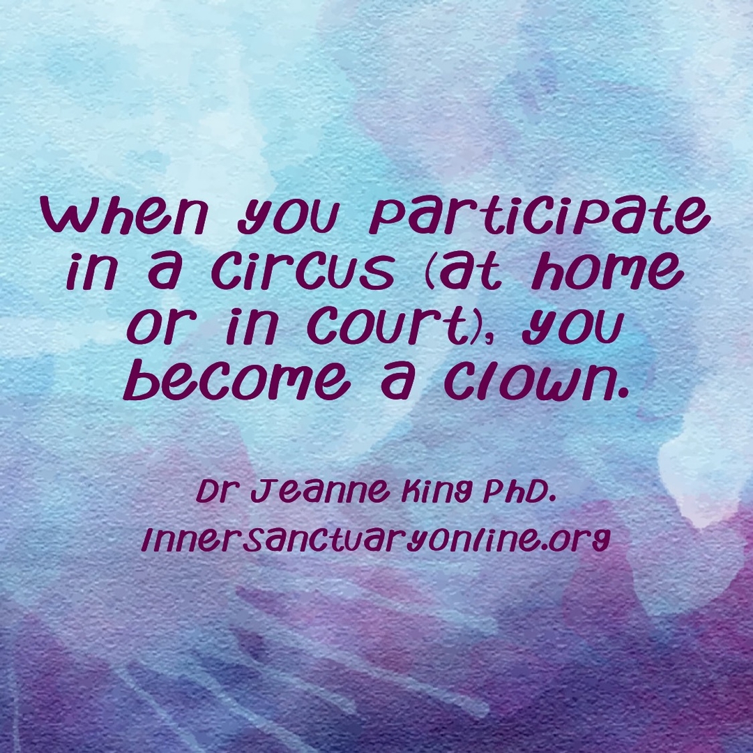 drjeanneking's tweet image. Ever wonder why sane people walk away from domestic abuse at home or in a kangaroo court? They know the inevitable, and they choose peace and health over war and destruction.

#divorcecourt #parentalalienation #toxicpeople #controllingrelationships  enddomesticabuse.org/legal_domestic…