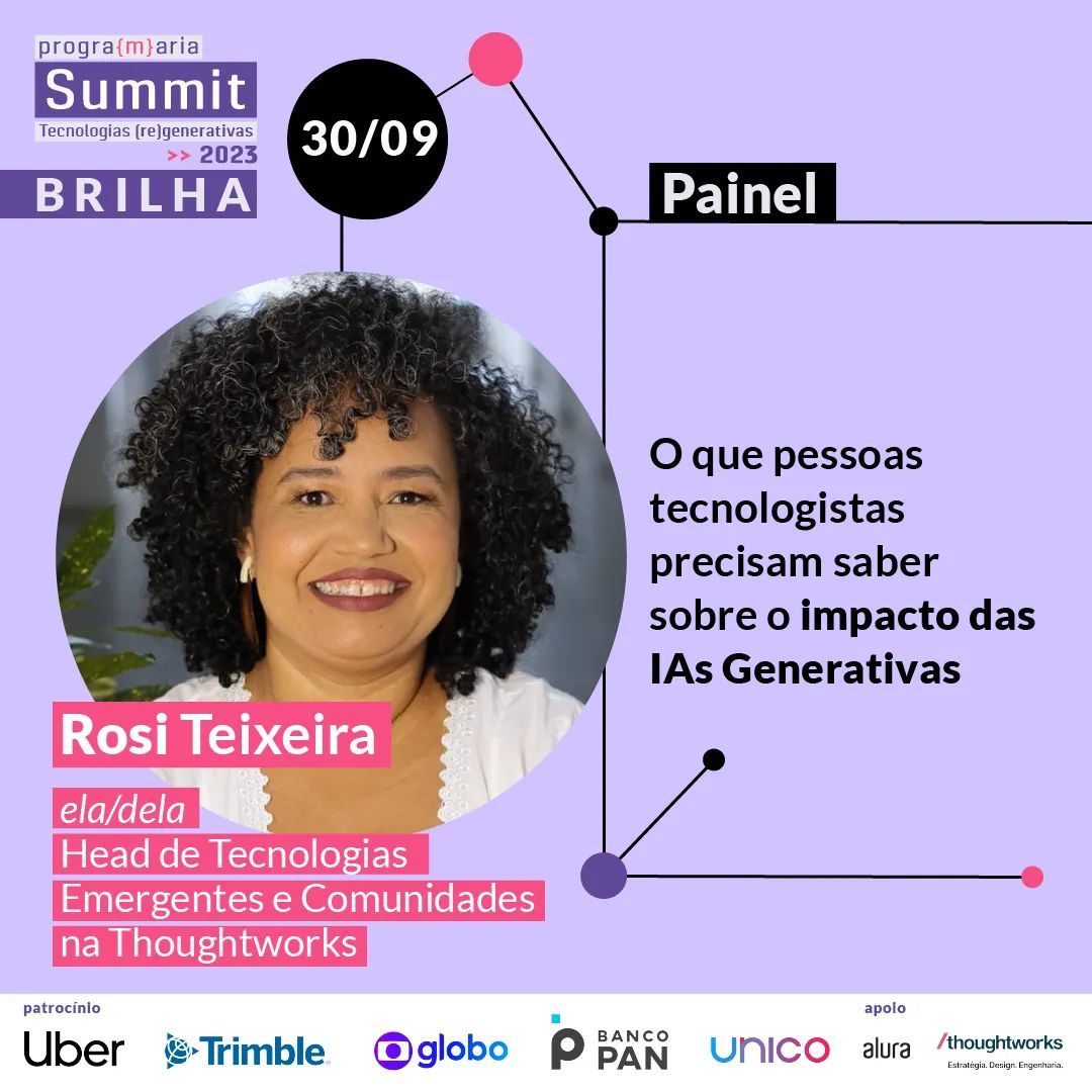 programaria's tweet image. O #BRILHA TÁ UM ABSURDO DE SENSACIONAAAL!!! 🚨Se você quiser participar presencialmente corre para garantir seu ingresso porque restam poucas unidades disponíveis! Compre no link da bio ou solicite o seu ingresso online gratuito 🎟️  buff.ly/46odawk #PrograMariaSummit2023