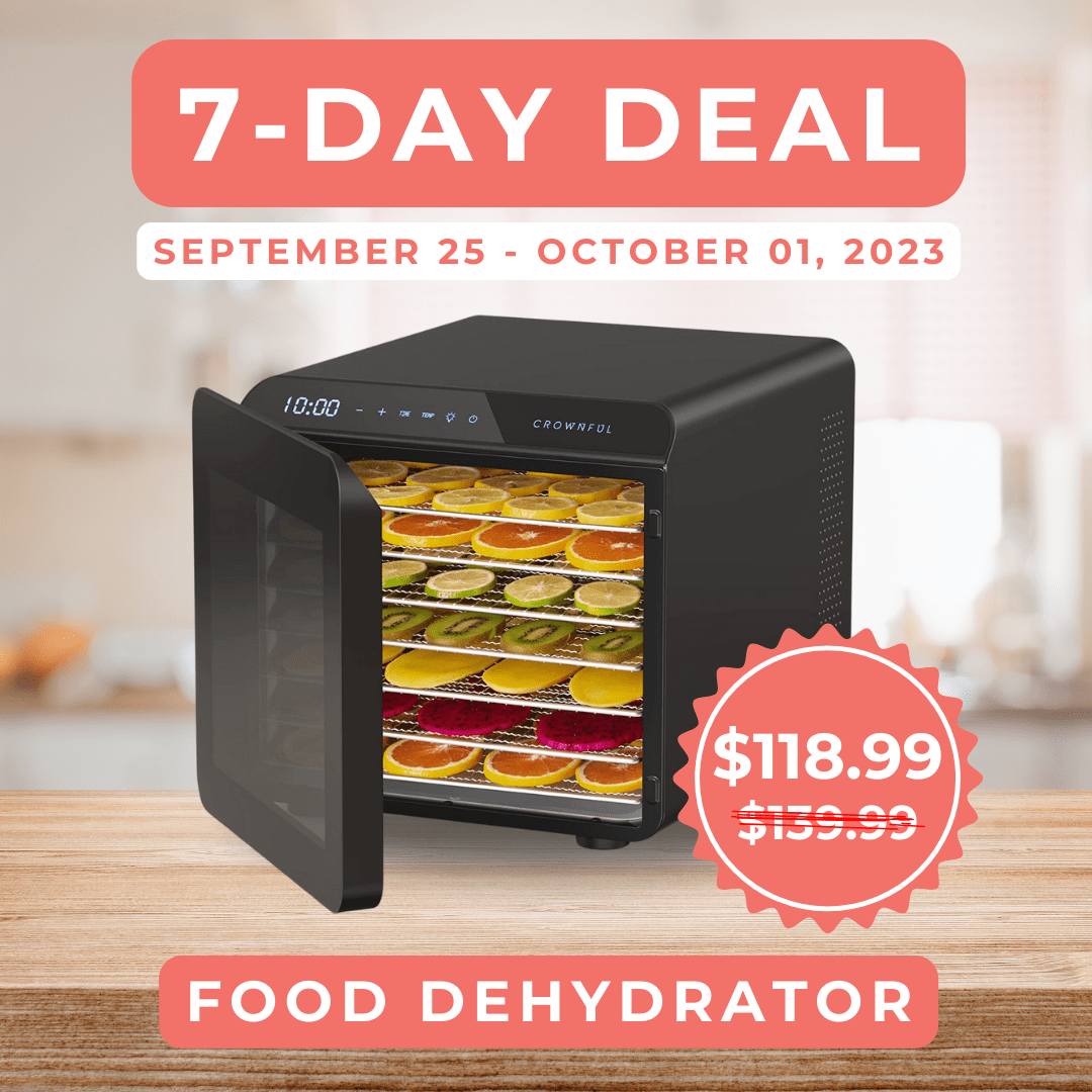 CrownfulUS's tweet image. Level up your kitchen game with Crownful's limited-time bundle deal!💰 

Grab yours here👇:
Food Dehydrator - amzn.to/3Zw3s8R
Smart Kitchen waste composter - amzn.to/3PwWk7F

#crownful #kitchenwaste #composter #dehydrator