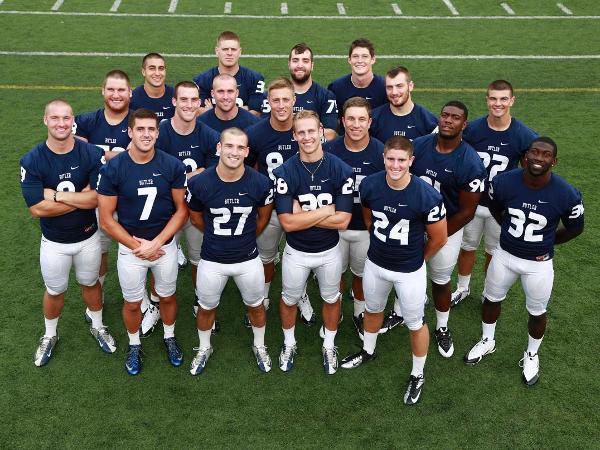 MichaelSFreeman's tweet photo. Looking forward to seeing some Dawgs back at the Bowl on Saturday. #ButlerFamily Weekend, 2013 PFL Champions in attendance and a 1pm kick. Clear your calendar! https://t.co/JJVmzZoMms