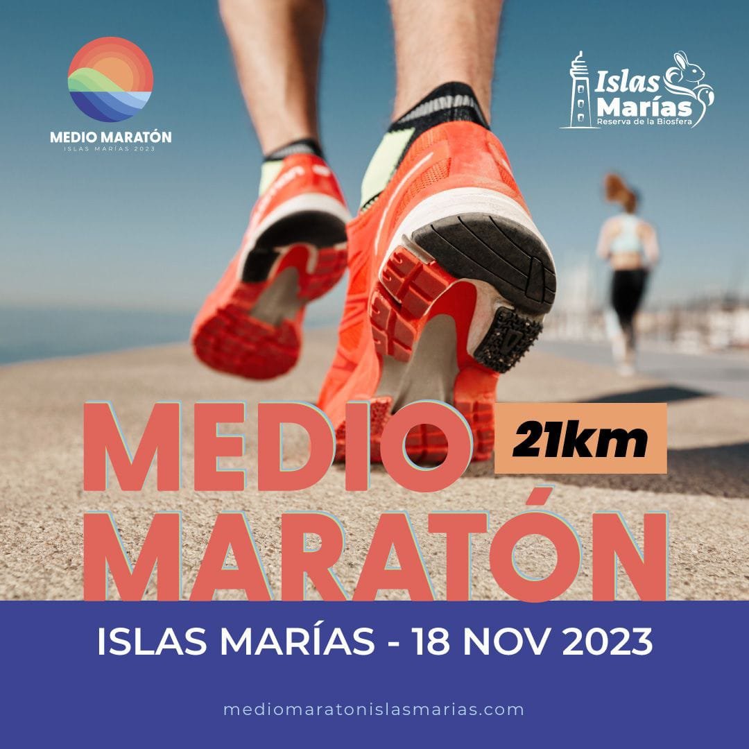 SEMAR_mx's tweet photo. Pon a prueba tus sentidos y tu fuerza de voluntad este 18 de noviembre, en el medio maratón #IslasMarías.

#MéxicoMágico
#PueblosMágicos https://t.co/6M1ma9kw5g