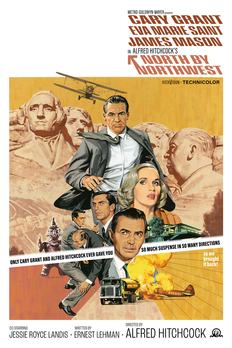 GeekyNerfherder's tweet image. #CoolArt: #NorthByNorthwest prints by #PaulMann &amp;amp; @DRandallArt through @Spoke_Art 
geekynerfherder.blogspot.com/2023/09/coolar…