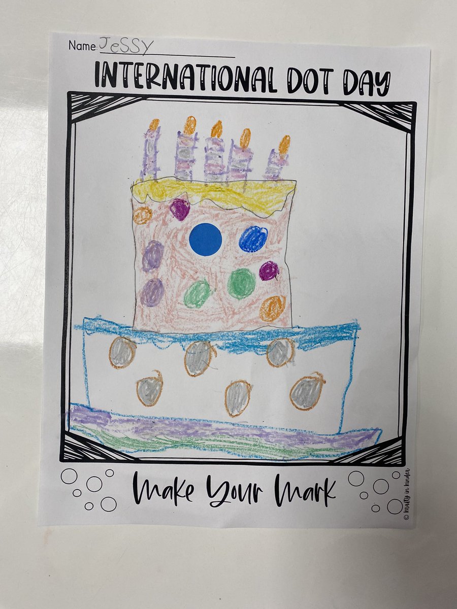 Thinking flexibly and creating/innovating - two STEAM Habits of Mind we are practicing while celebrating Dot Day earlier this month. What amazing artists!