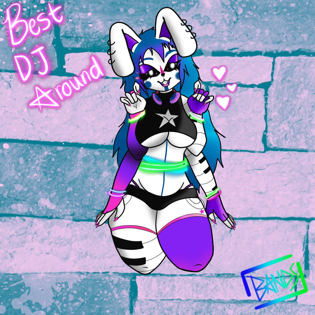 Lol drew the DJ Man @_xMoonKittenx_ 

Enjoy 

#FNC #OC #fanart #immakisstheirforehead #bestdj #DJ #bestgirl