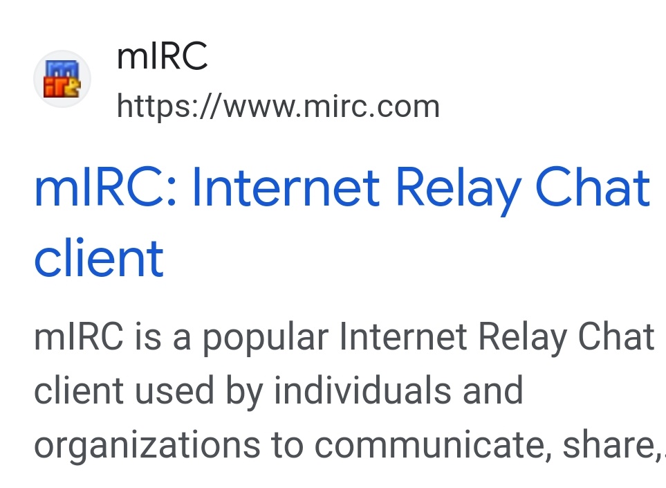 insufici3nt3's tweet image. OMG I was THIS old 🥲 #mIRC