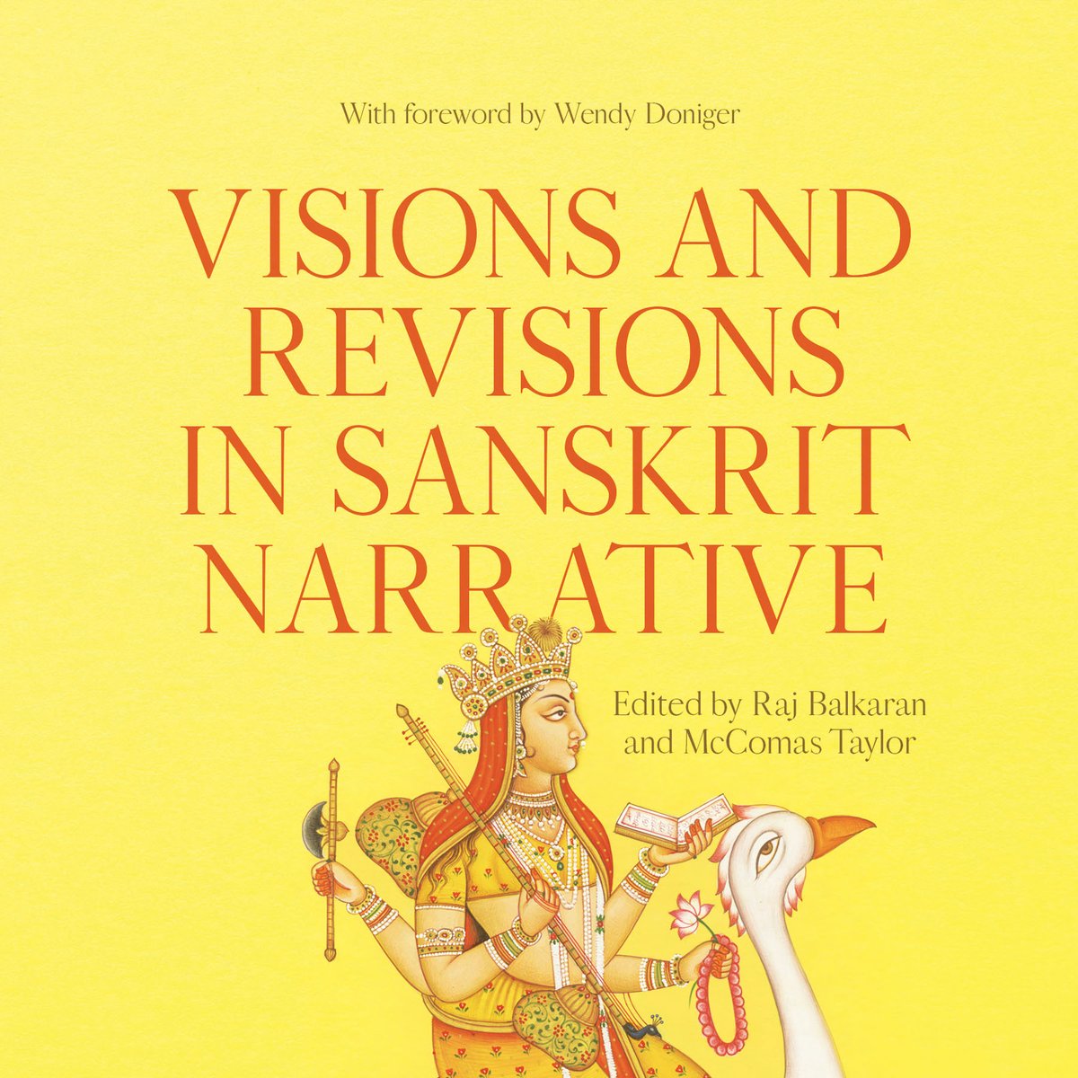 The pre-launch of ‘Visions and Revisions in Sanskrit Narrative’ was hosted by editors @ANU_CHL McComas Taylor and @DrRajBalkaran earlier this week. This book unites the foremost scholars of #Sanskrit narrative texts across the globe! Publishing soon doi.org/10.22459/VRSN.…