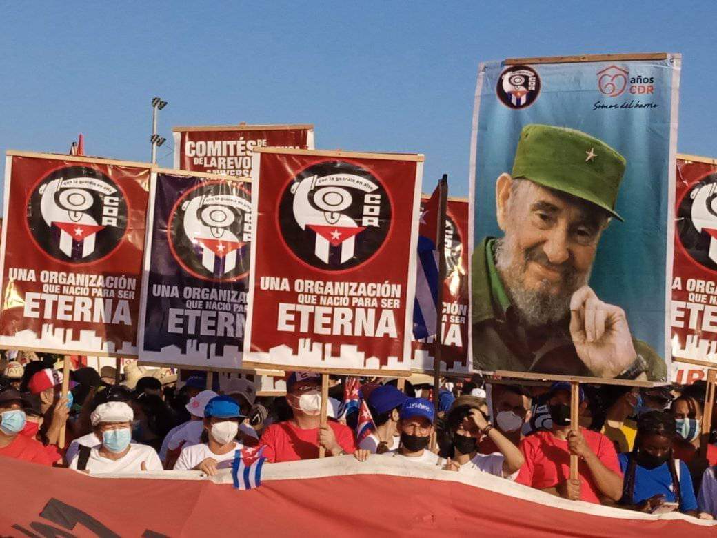 ¡Orgullosos de ser cederistas! ¡Feliz 28 de septiembre! #Cuba #CDRCuba #TodosSomosCederistas #XCongresoCDR