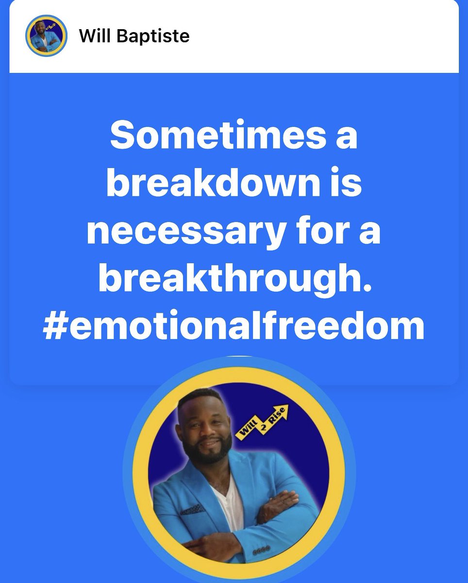 Will 2 Rise (Will Baptiste, CMHFA) (@coachwill80) on Twitter photo 