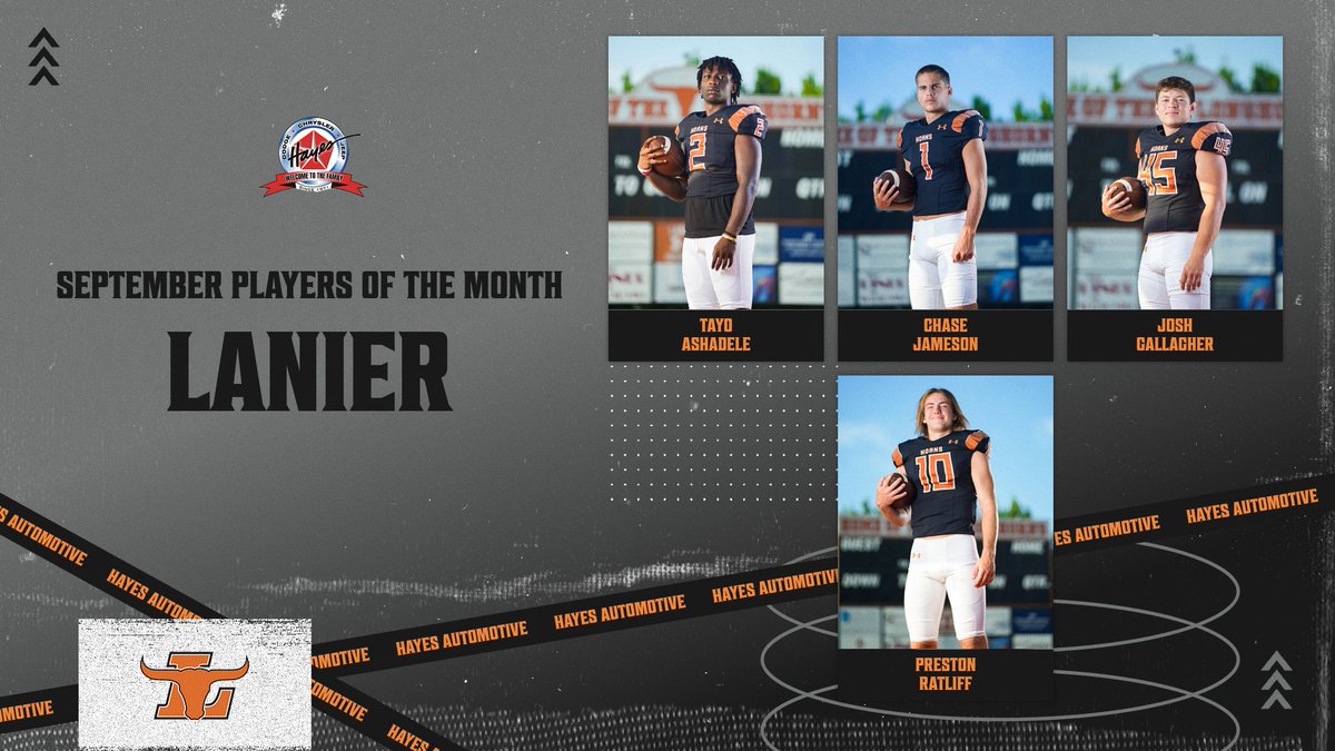 Gwinnetttdclub's tweet photo. CONGRATULATE LANIER HS PLAYERS OF THE MONTH https://t.co/lcBIrWSO10