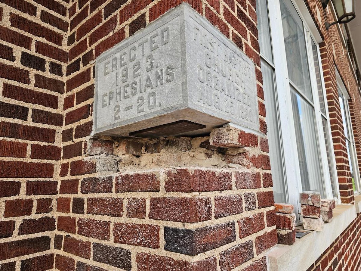 GreerFirst's tweet image. Thank you to the hundreds of people who celebrated tonight our opening of our 100 Year Old Time Capsule from our Church Cornerstone! What fun! To God be the glory!