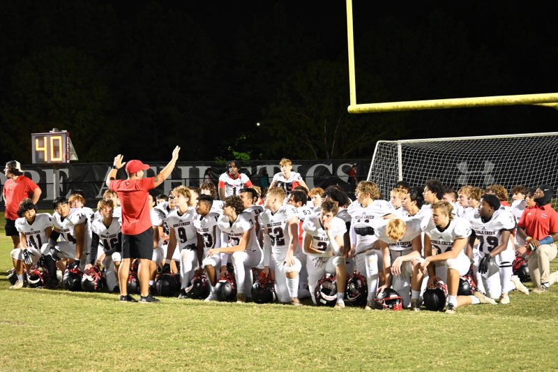 MiddleCreekFB's tweet image. JV Mustangs WIN 33-13 vs Green Hope. Mustangs improve to 5-0 on the season.