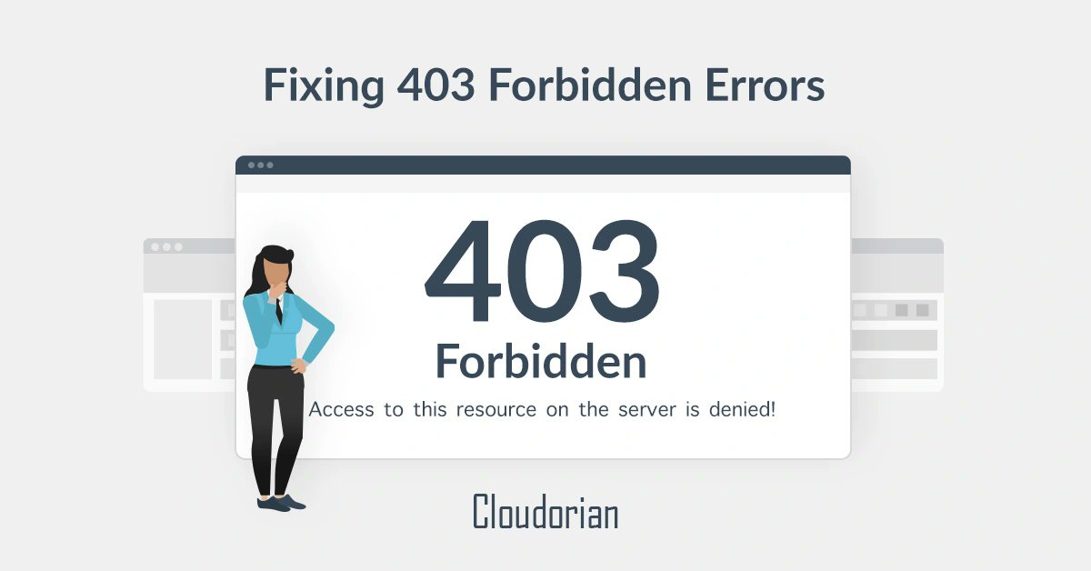 DeMontelent's tweet image. Understanding the Causes and Solutions for a 403 Forbidden Error
#ErrorCodes #Featured
Read >> cloudorian.com/understanding-…