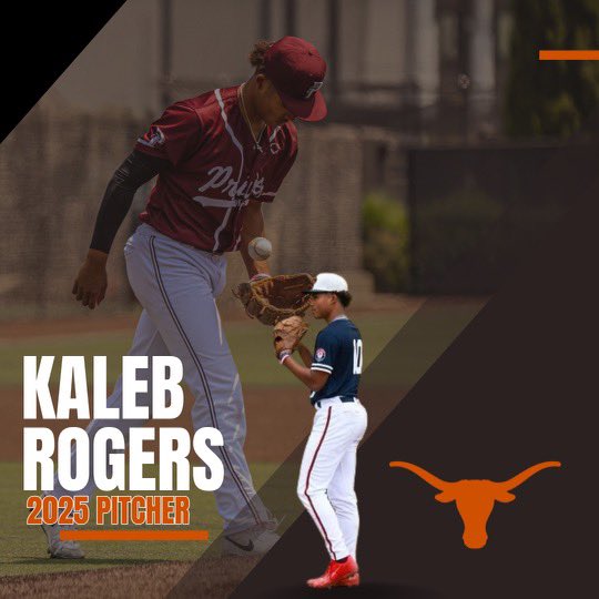 Shout out to 2025 RHP @kalebrogers_2 for committing to @TexasBaseball ! #PrimeStud | #PrimeMovement @PerfectGameUSA