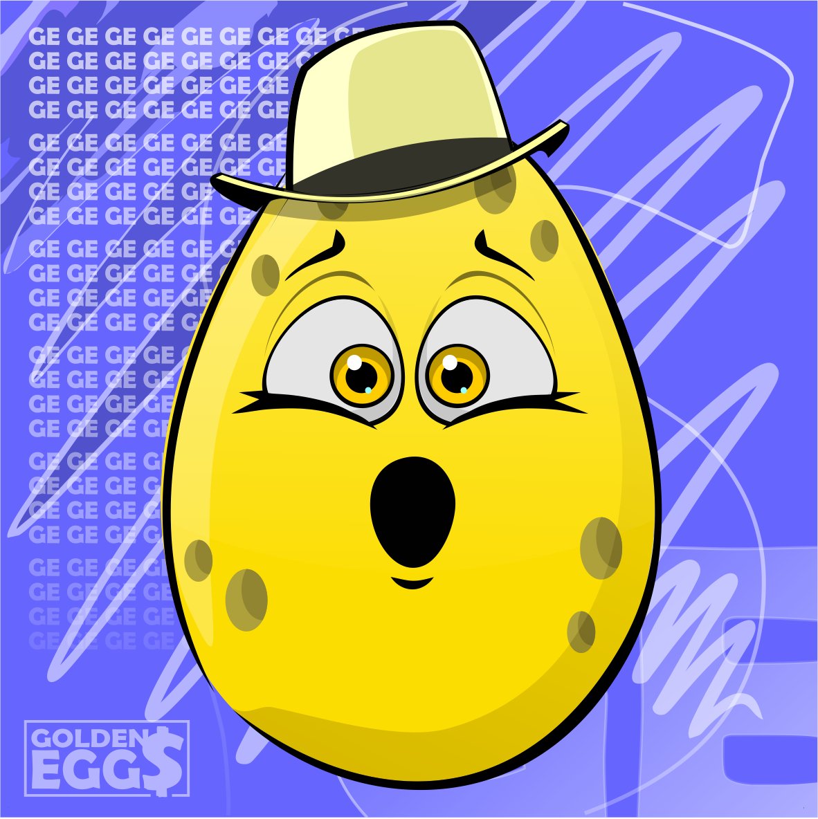 Buck68159492's tweet photo. We've created a truly fascinating NFT collection with unique characters. 

Just take a look at the quality of the artwork and generation! 🎨👀 

#GoldenEggs #NFTArt #UniqueCharacters https://t.co/RSbGX8vAaj