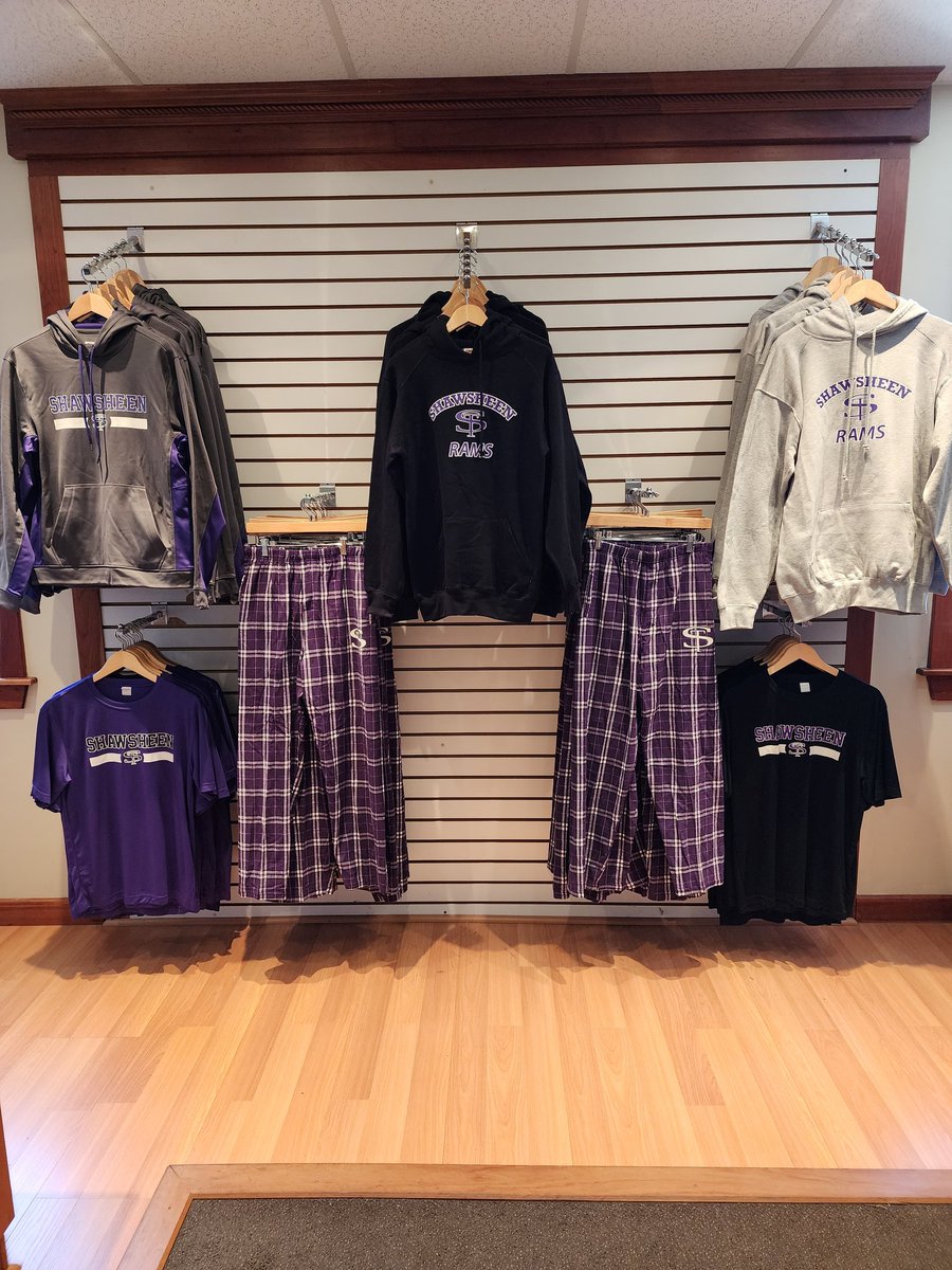 shawtech_store's tweet photo. Friday is Shawsheen Spirit Day‼️ Make sure to stop by Rams Pride School Store tomorrow to get your ST swag ready for Friday 🟣⚫️

We will also be open from 6pm-8pm during tomorrow nights Parent/Teacher Open House, and again at Friday's 7pm homecoming football game!

#GoRams https://t.co/JSaXxQv2Lu