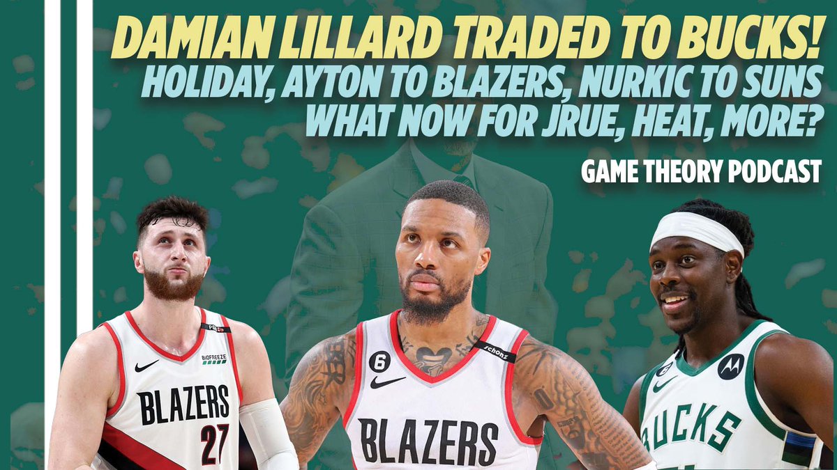 NBA Trade Rumors: Bucks Trade For Blazers' Damian Lillard In Bold