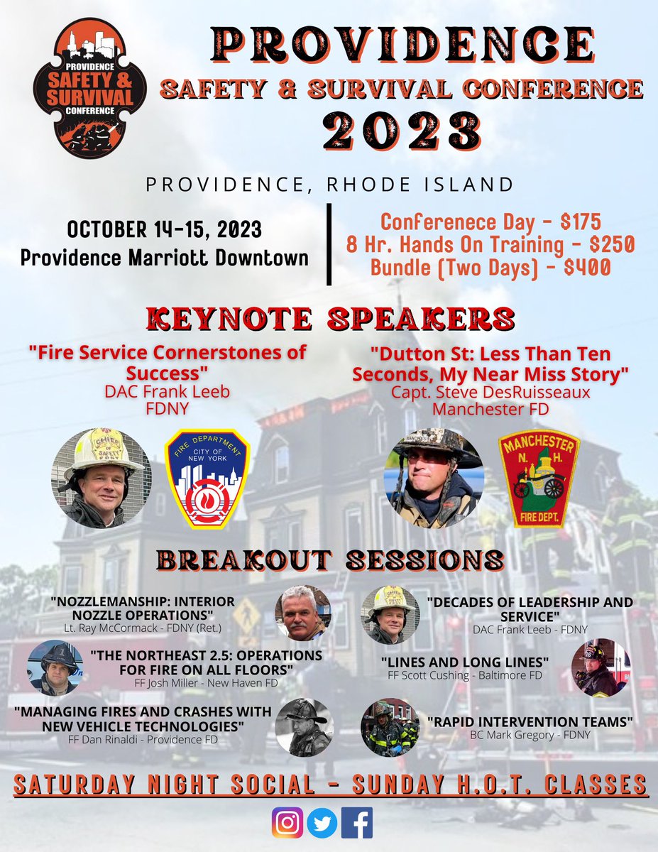 Providence Safety & Survival Conference (@pfd_conference) on Twitter photo ๐ช Only 29 tickets left! ๐ช Register now to reserve your final spots! Helmet, tool, and other giveaways following the conference at our social <a href="/ladder133/">Ladder 133</a> #PFDConference #Register #LimitedTickets #HOT PFDSSF.com ๐ช Only 29 tickets left! ๐ช Register now to reserve your final spots! Helmet, tool, and other giveaways following the conference at our social <a href="/ladder133/">Ladder 133</a> #PFDConference #Register #LimitedTickets #HOT PFDSSF.com