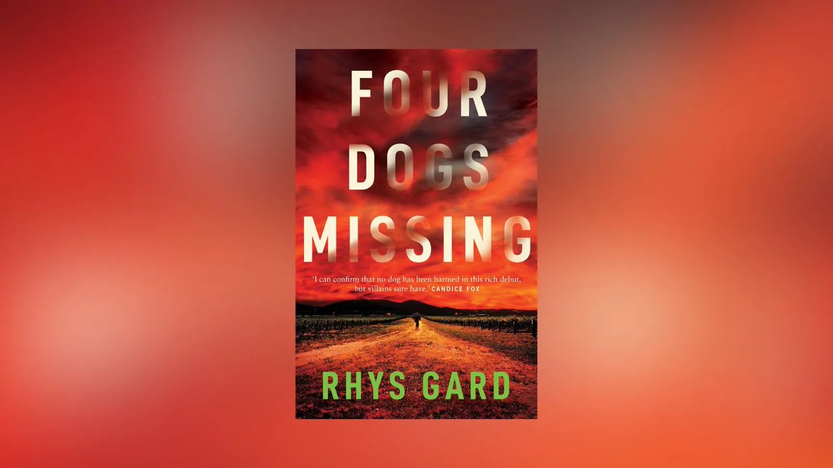 “Gard’s novel is far more than a plot machine. He demonstrates a willingness to explore his characters beyond archetypal superficiality.” Simon McDonald (@writtenbysime) on 'Four Dogs Missing' (Rhys Gard, @echo_publishing) buff.ly/3PvOMCi