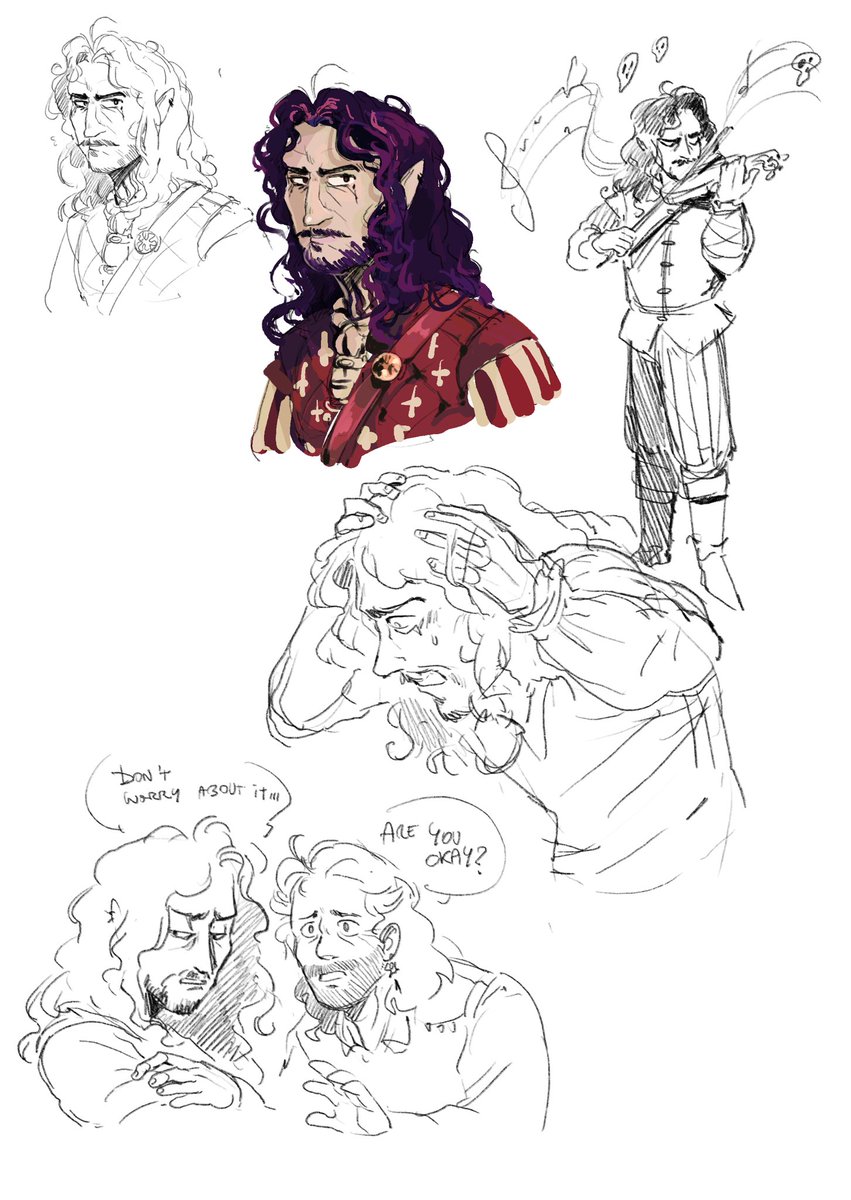 Hi I m over there playing baldur s gate 3🗿 131h and 2 and a half game in (also I m obsessed with wizards.) I might draw proper fanarts soon- 
#BaldursGate3 #bg3 #BG3fanart #BaldursGate #galeofwaterdeep