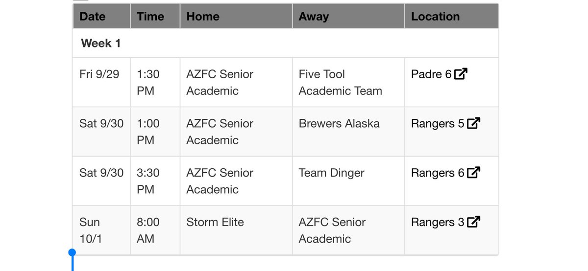 I’m excited to play this weekend with the AZFC Senior Academic team in Arizona. Here is my schedule <a href="/JWMeggs12/">Jack Meggs</a> <a href="/EricDeovlet/">eric deovlet</a> <a href="/aleciniguez04/">Alec Iniguez</a> <a href="/Harmon26/">Brandon Harmon</a> <a href="/BrianTBillings/">Brian Billings</a> <a href="/dannybibona/">Danny Bibona</a> <a href="/jeffhalstead/">Jeff Halstead</a>