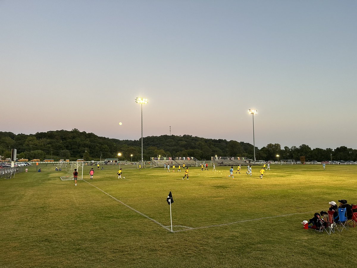 It’s a beautiful night to host games and training at Sugar Creek!