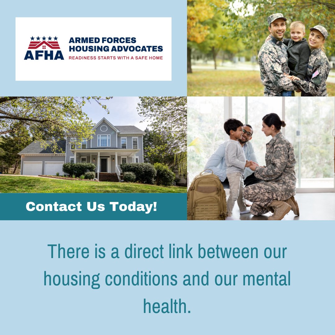 If you need help, you can reach out to us at afhousingadvocates.org. We are here to serve you and your family. The Veteran Crisis Line offers 24/7 support. You can reach them by dialing 988 then Press 1 or by texting 838255

#supportourtroops #suicideprevention #suicideawareness