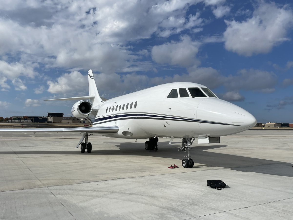 ParAvionLtd's tweet photo. It’s all about the maintenance. When buying an aircraft take a good look at mx history. And no better time to buy an airplane than when in maintenance. Falcon 2000EX SN 072 heads into a 36M inspection at #Weststar mid-Oct. Perfect time for a PPI! #Falcon2000EX #dassault https://t.co/tPhQOGlBgK