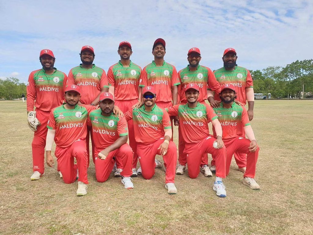 🇲🇻 <a href="/maldivescricket/">Maldives Cricket</a> to play two T20Is on the same day today, over 6000km apart!

v Mongolia - Asian Games - Hangzhou, China - 14:00 GMT+8 

v Saudi Arabia - Asia Sub-Regional #T20WorldCup Qualifier A - Doha, Qatar - 14:00 +GMT3