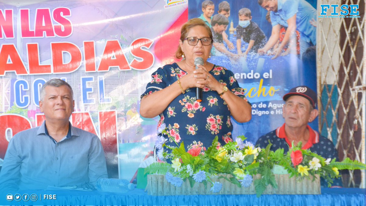 🇳🇮🚰 El FISE realiza Asamblea para dar a conocer el diseño final del proyecto de Agua Potable, Saneamiento e Higiene, en la comunidad Montaña Grande del municipio de Terrabona. 💧

#Nicaragua #SeptiembreVictorioso