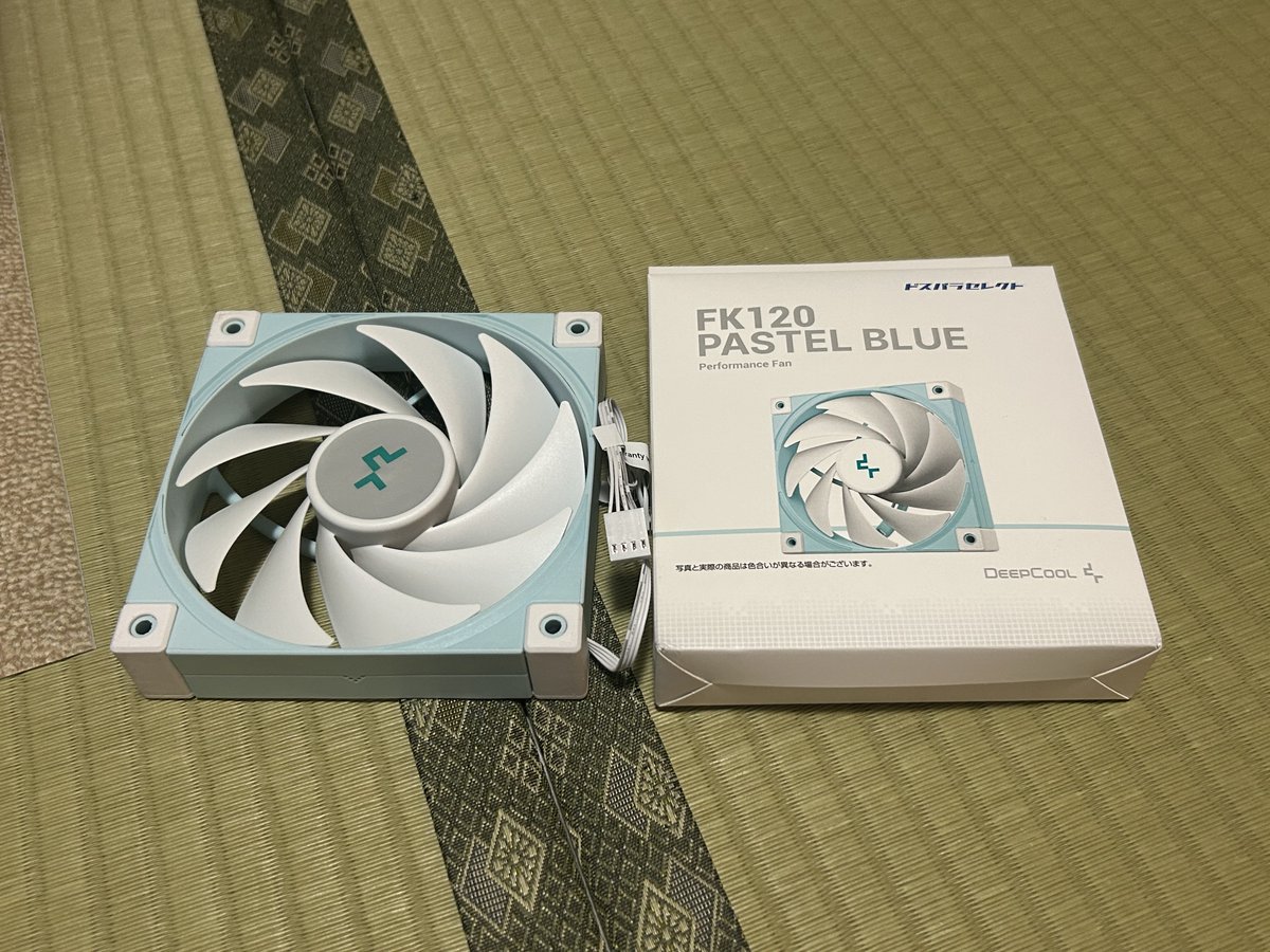 ６個セット FK120 パステルブルー ドスパラ 6個セット FK120 パステルブルー ドスパラ DEEPCOOL FK120 BLUE