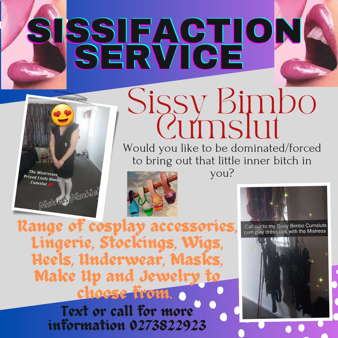 SeductiveSkyla's tweet photo. Dear to indulge? 
The Mistress will make you feel, look and act like you are the sexiest little cumslut ever!

#sissylife
#forcedsissifaction
#makeyoulookgorgeous
#littlebitch https://t.co/wmjjODh75P