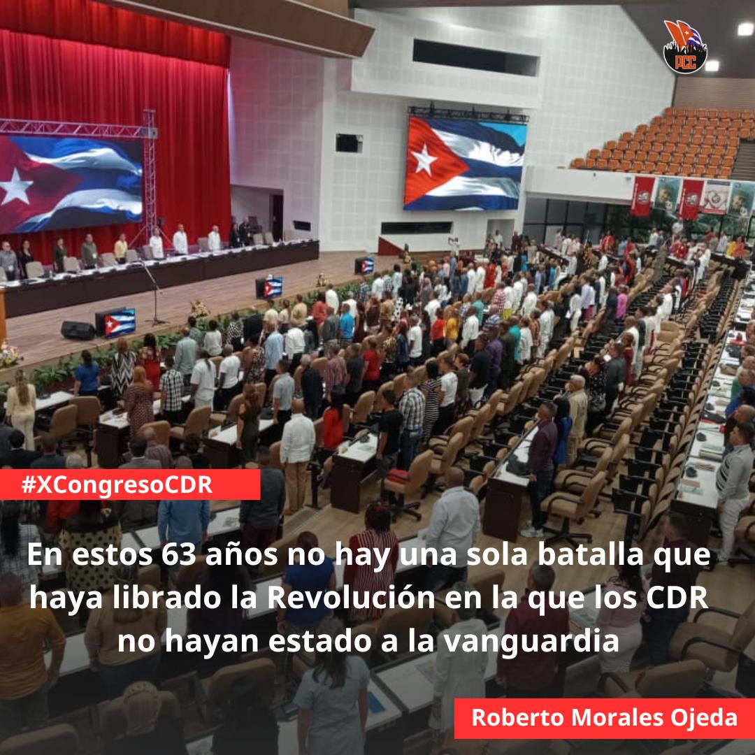 Los delegados al #XCongresoCDR abordaron en plenario las principales cuestiones que suscitaron el debate de las comisiones de trabajo, efectuado en horas de la mañana de esta primera jornada.

#TodosSomosCederistas