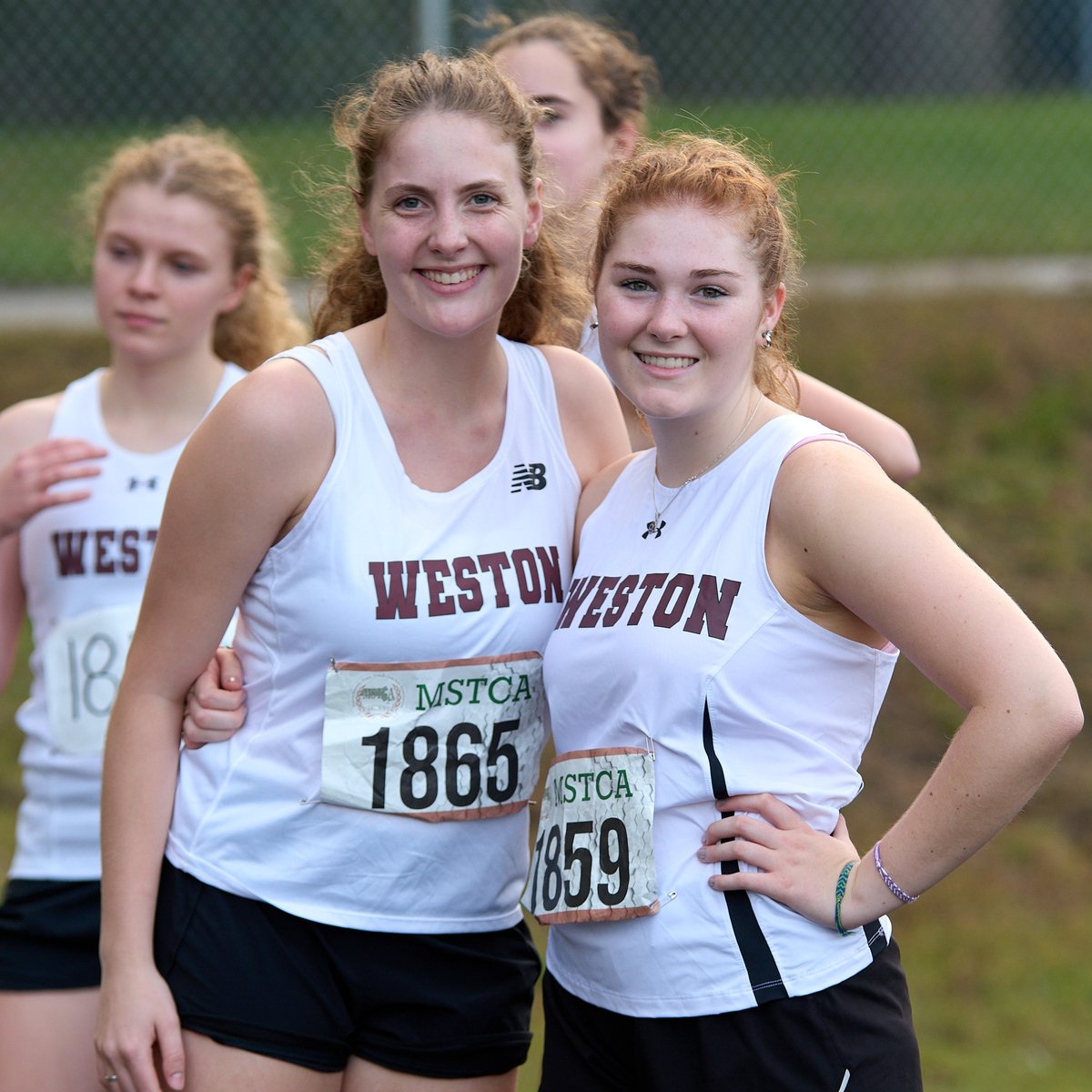mnosal's tweet photo. Great racing by the Weston Girls XC team at Bedford HS today. @WestonAthletic @TheRealSwagFlag https://t.co/4xVszGXJkl