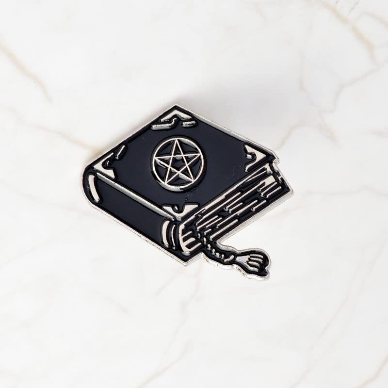 Taitycake's tweet photo. I just received Witches Spell Book Pin from Liz via Throne. Thank you! https://t.co/fqQIm08j0t #Wishlist #Throne https://t.co/xJEkZ9fzHW