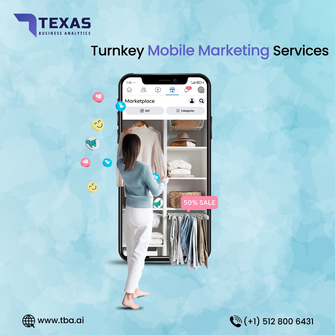 Boost your brand’s reach and engagement with our game-changing mobile marketing services.

#mobilemarketing #mobilemarketingcampaigns #ads #campaigns #marketingtips #branding #businessmanagement #marketingagency #digitalmarketingintexas #digitalmarketingusa #digitaltransformation