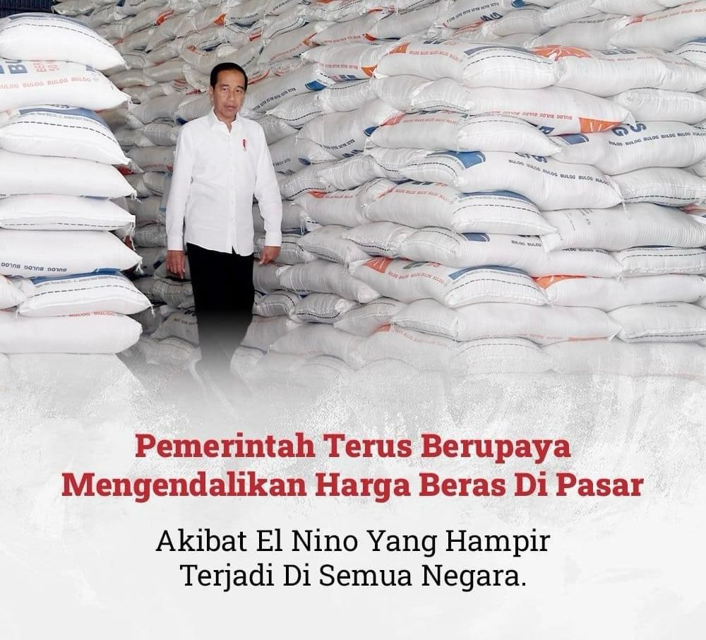 berdjoeang's tweet photo. Pemerintah terus berupaya mengendalikan harga beras di pasar
#EkonomiKuat #Ekonomi #Indonesia https://t.co/JPIhziZhU8