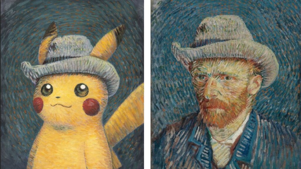 arteyalgo's tweet photo. El universo #Pokemon se expande cada vez más. #Pikachu y sus amigos exploran el arte de Vincent van Gogh a través de una serie de obras que surgen de la #colaboracion del @MuseoVan y Pokemon para que el arte llegue a todos sus #fans.
#museos #VanGogh
#BuenJueves
#arteyalgomas https://t.co/v7hT0kpjrV