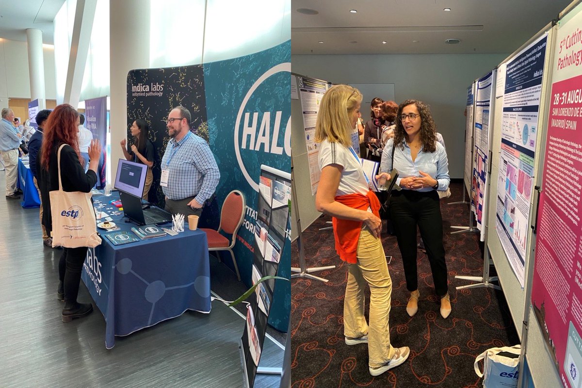 We're looking forward to another great day of #ESTPEmergingTherapeutics! We've enjoyed discussing #HALOimageanalysis with fellow attendees at our booth and poster, and hope you take the time to drop by if you haven't already!

#pathtwitter #ToxPath #digitalpathology #IndicaLabs
