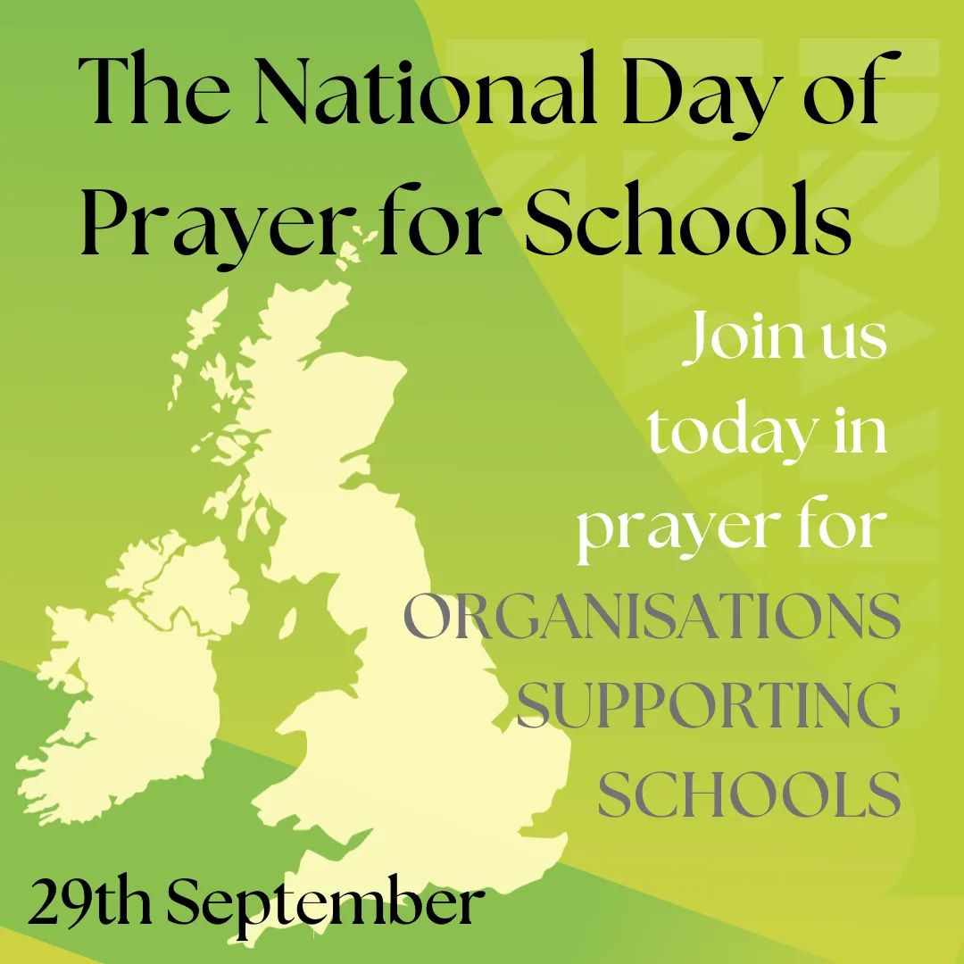 As we look ahead to the National Day of Prayer for Schools on Friday, today let’s pray for churches and Christian organisations that serve and support schools in so many ways, and that Jesus will be known through what they do and say. 

paismovement.com/ndopfs/