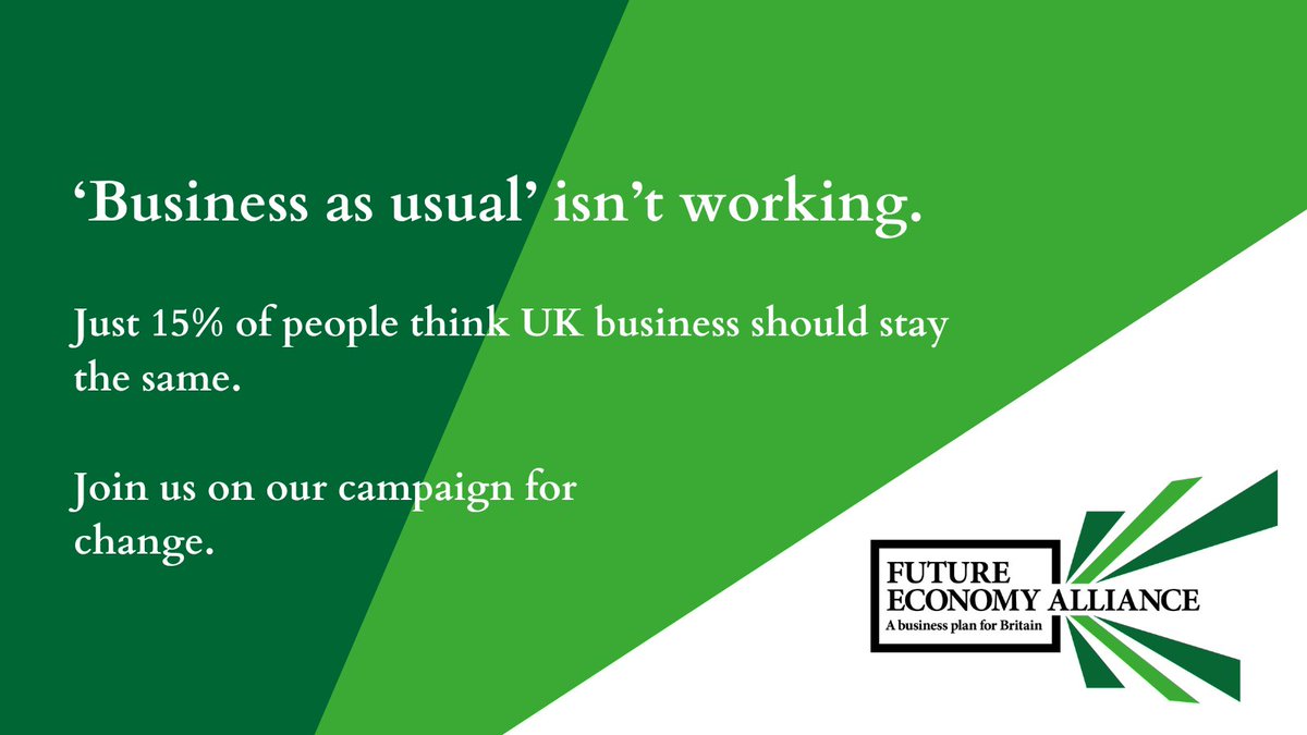 We believe profits must benefit people and planet - and new research shows most of the UK public agree. Today we join purpose-led businesses in <a href="/FutureEconomyUK/">Future Economy Alliance</a> to campaign for change. 

Help us build a new #BusinessPlanForBritain: 

ow.ly/Ofnt50PPBv0