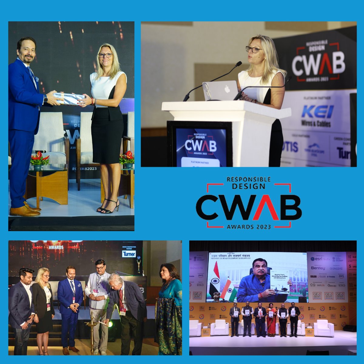 Celebrating my first official public appearance in India at #CWAB🎉
It was a tremendous success and an incredible experience👏

Stay  tuned for exciting updates as my work continues to shape the future of digital twins worldwide.🌏

<a href="/CWmagazine/">Construction World</a> 

#Digitaltwins #construction #CWAB
