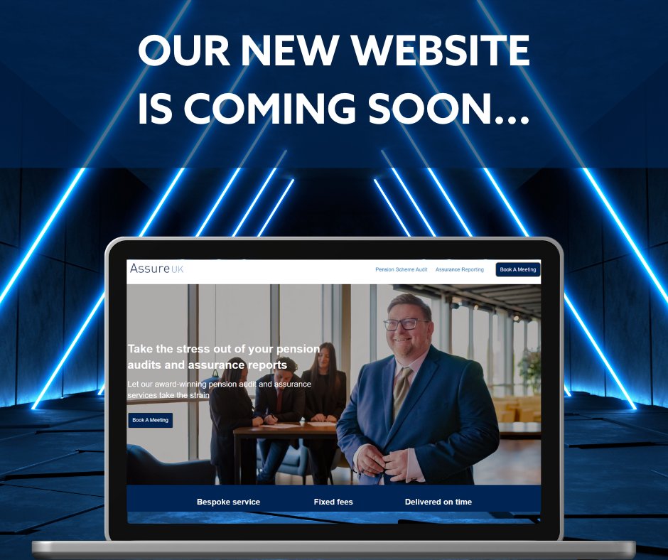 New website coming soon...

We're excited to announce that we'll be launching our new website soon!

It will serve as a comprehensive guide to Pension Scheme Audit and Assurance.

Keep an eye out 👀
#Pension #Audit #Assurance