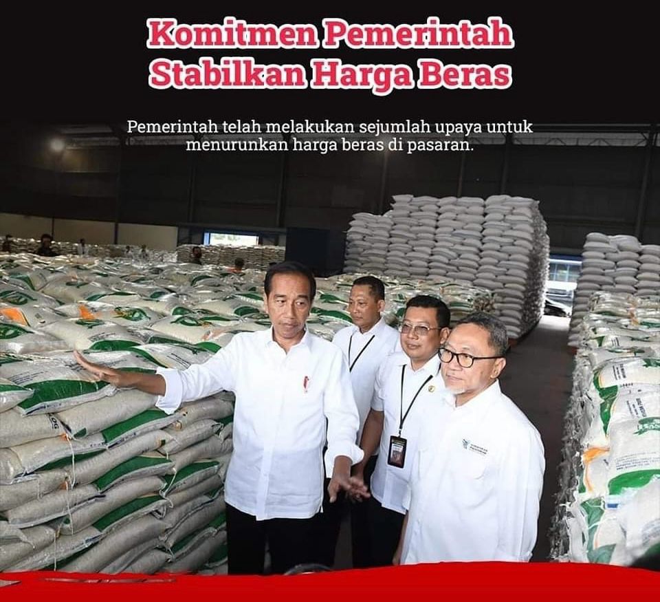 berdjoeang's tweet photo. Komitmen pemerintah stabilkan harga beras
#EkonomiKuat #Ekonomi #Indonesia https://t.co/8JiFLlaKnh
