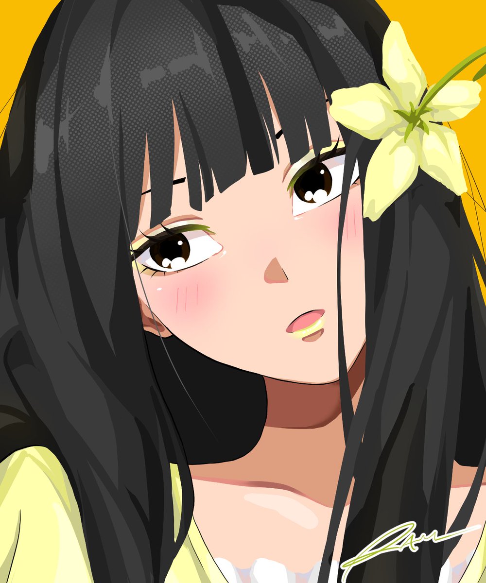 ram_illust0_0's tweet photo. Sawako and a Yellow flower⭐🟡
I'm so excited for the upcoming new Kimi ni todoke anime😊😊😊
#sawako #kiminitodoke #fanart #sawakokuronuma
#sawakofanart #anime #illust #illustratuon #art #digitalart #yellowtheme💛 #yellow #yelliwflower #sawakokuronumafanart https://t.co/YGYDXiudKW