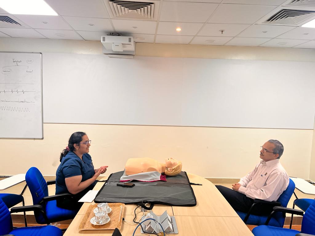 EMDManipal's tweet photo. Pro Vice Chancellor of Science and Technology at MAHE, Dr. Narayana Sabhahit, Embarks on a Quest for learning life-saving skill of Cardiopulmonary Resuscitation (CPR)
Exemplifies the unwavering dedication of MAHE to enhance the healthcare landscape
@kmc_manipal @MAHE_Manipal https://t.co/T2m0XUP0LV