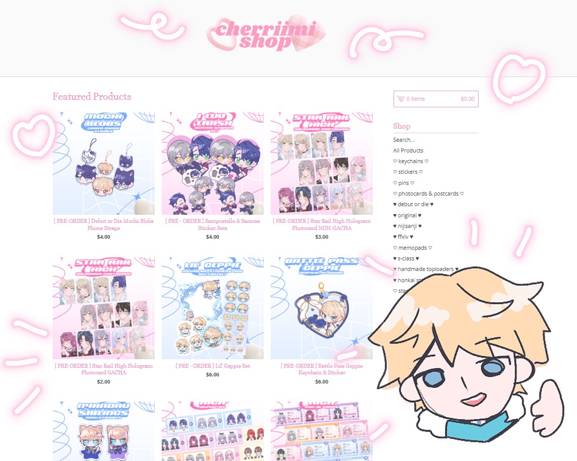 [ RTs appreciated! ]
full catalog now available on my international store! 💙✨ please check them out if you're interested!

📅 sept 28th - oct 17th

link on replies 🔗 