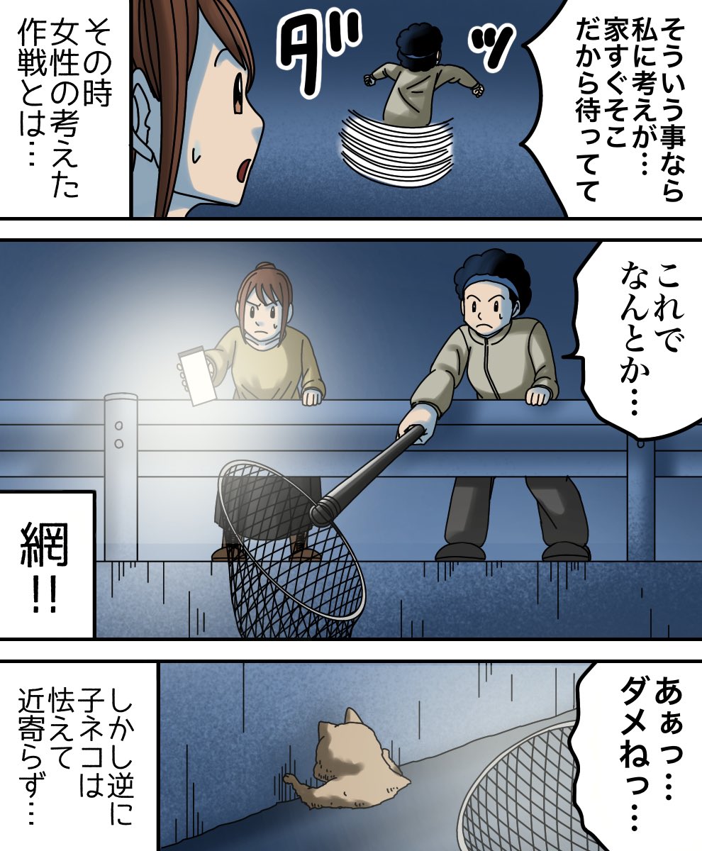 猫の命を救ってくれた人の話 2/3 