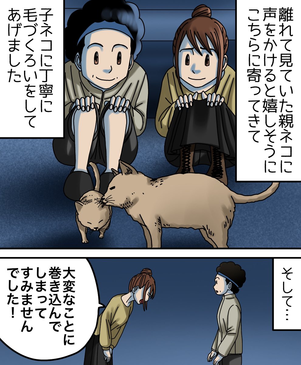 猫の命を救ってくれた人の話 3/3 